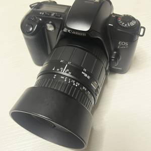 Canon EOS Kiss with Sigma 28-80mm F3.5-5.6 Aspherical Macro EF Lens 菲林相機