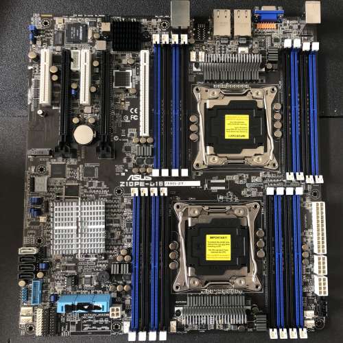 ASUS Z10PE-D16 /10G-2T 2011-3 雙路 C612 E-ATX BMC 服務器底板 支援E5-26XX V3/V...
