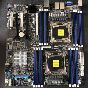 ASUS Z10PE-D16 /10G-2T 2011-3 雙路 C612 E-ATX BMC 服務器底板 支援E5-26XX V3/V...