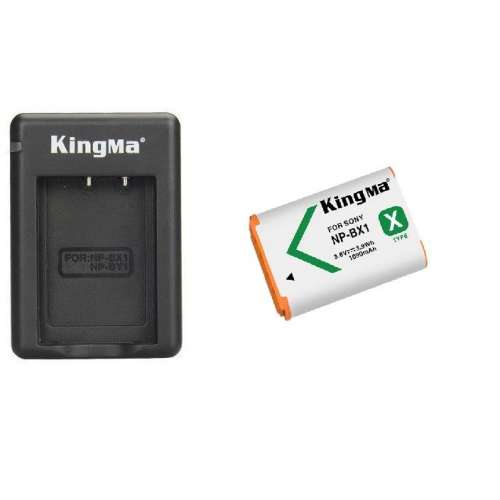 KINGMA NP-BX1 Lithium-Ion Battery Pack With Charger 代用鋰電池連充電機 (3.6V,...