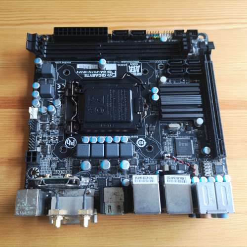 (Z97 ITX) GIGABYTE Z97N WIFI連背板 (運作正常支援M.2  BIOS已更新)