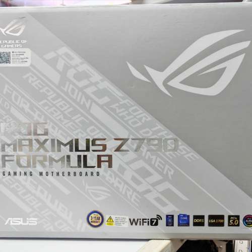 ASUS ROG MAXIMUS Z790 FORMULA (DDR5) 行貨 有單 有保養