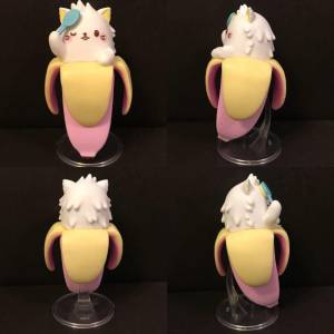 FUNKO BANANYA ~ Long-Haired Bananya (Vinyl Figure)