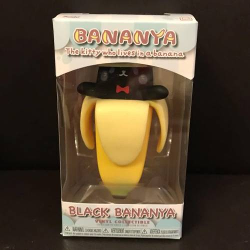 FUNKO BANANYA ~ Black Bananya (Vinyl Figure)