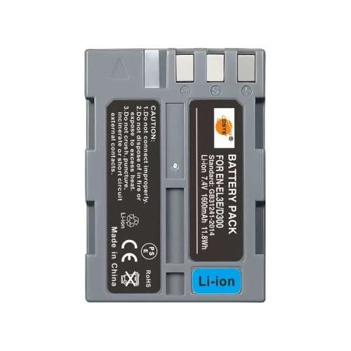 DSTE NIKON EN-EL3 /EN-EL3a / EN-EL3e Lithium-Ion Battery Pack  代用鋰電池