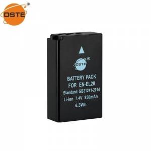 DSTE Nikon EN-EL20 / EN-EL20A Lithium-Ion Battery Pack 代用鋰電池 (7.4V, 850mAh)