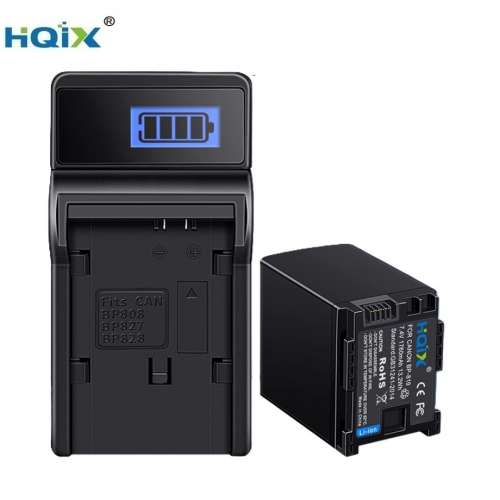 HQIX BP-819 Lithium-Ion Battery Pack With LCD Display USB Charger 電池連充電機