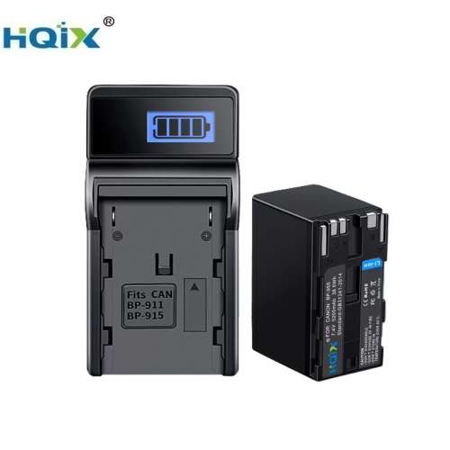 HQIX BP-955 Lithium-Ion Battery Pack With LCD Display USB Charger 電池連充電機