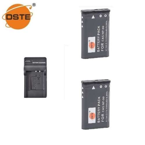 DSTE CASIO NP-90 Lithium-Ion Battery Pack 代用鋰電池 (3.7V, 2500mAh)