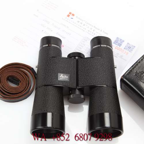 Leica 望遠鏡 觀鳥 行山 旅行 遊船河 適用 Leitz版 Trinovid 10x40B 罕有105m/1000...