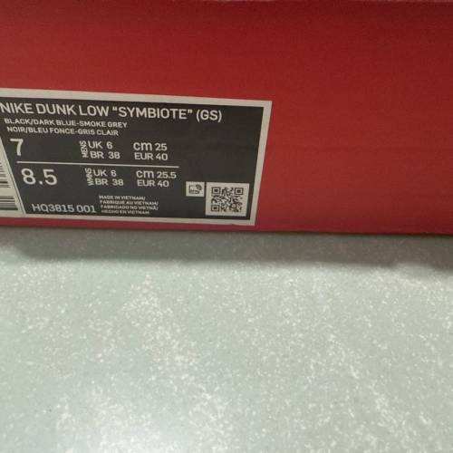 Nike Dunk Low GS 黑蜘蛛 (HQ3815-001)