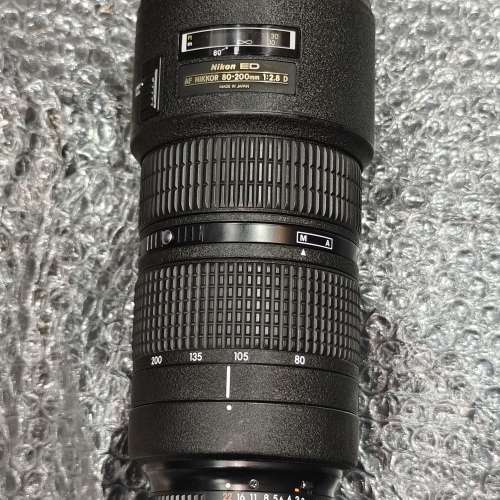 Nikon 80-200/2.8 AF D LB3 小黑三 小黑3