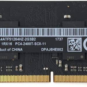 Micron 4GB DDR4 2400MHz SODIMM RAM X2