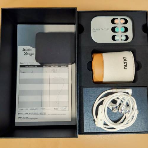 99%新 達音科 川 Dunu Glacier 旗艦耳機 (4靜電 + 4BA + 1DD)