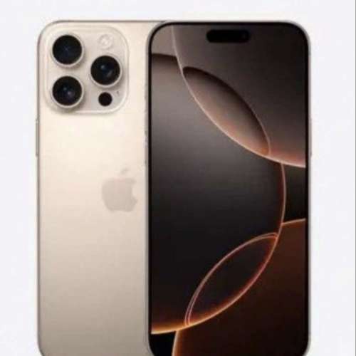 原封 iPhone 16 Pro Max 512GB 沙漠色 鈦金屬