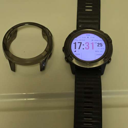 Garmin Fenix 6X Sapphire 英文版