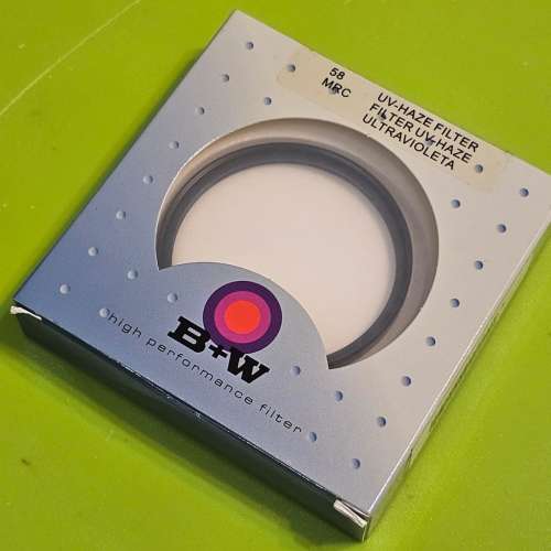 B+W 58mm MRC UV-HAZE FILTER