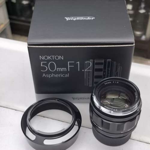 VOIGTLANDER NOKTON 50MM F1.2 ASPHERICAL 95% NEW LEICA M MOUNT