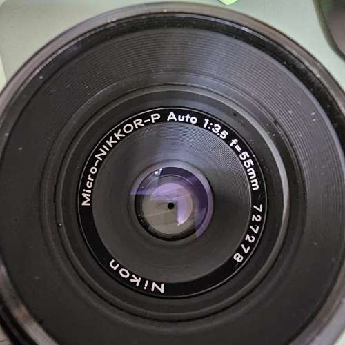 Nikon 55mm F3.5 AI Macro w M2 Extension Tube