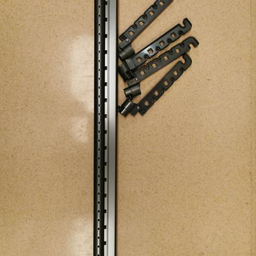 頂天立地晾衣架 （四層）深空灰橫杆款