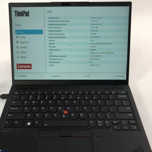 lenovo thinkpad x1 nano gen 2 (not macbook pro, x1 carbon)