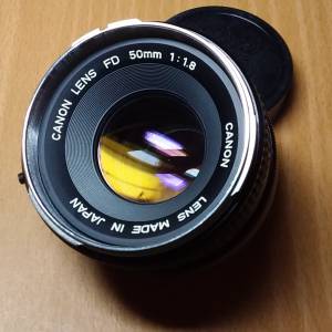 Canon FD 50mm F1.8 鋼咀