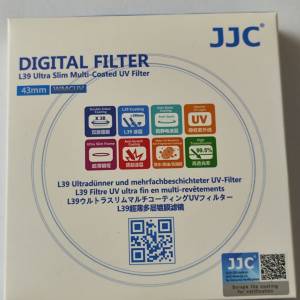 JJC S+ 超薄38層雙面鍍膜 43MM UV FILTER