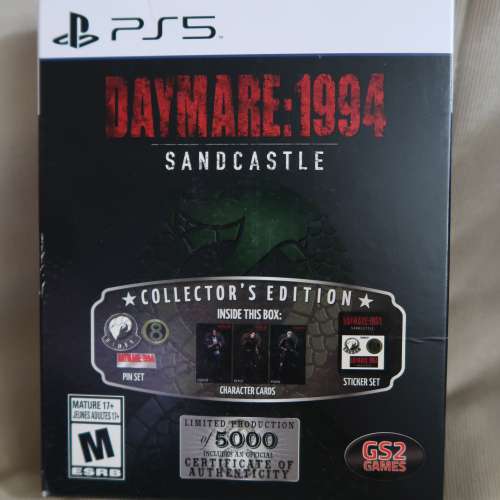 PS5 Daymare 1994 collector's editioin 美版 (有繁體中文字幕)