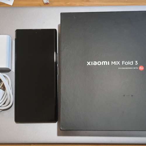 小米 Mi Mix Fold 3 龍麟版碳纖維機背 壞內屏 12+256G 平售 4 samsung vivo oppo h...