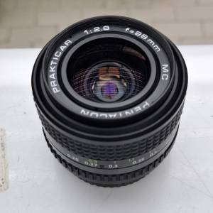 PRAKTICAR 28MM F2.8 MC PB MOUNT