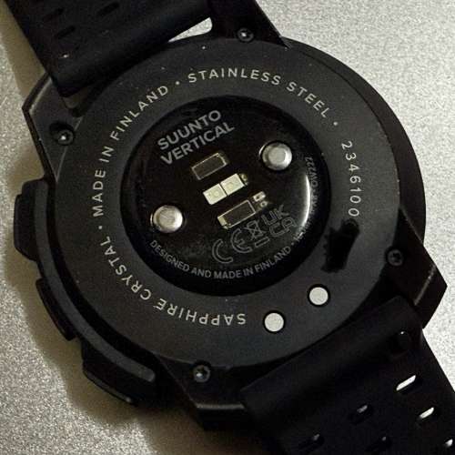 Suunto Vertical Stainless Seeel Black