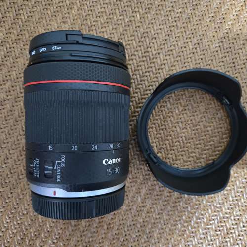 Canon RF 15-30mm F4.5-6.3 IS STM 95%新