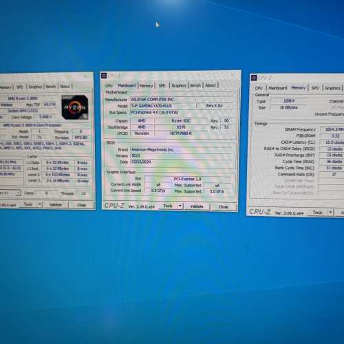 ASUS TUF X570-PLUS + Ryzen 5 3600