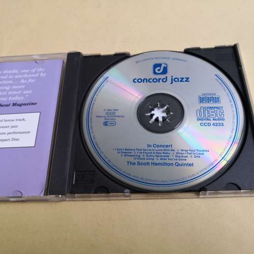 Scott Hamilton Quintet IN CONCERT 德版