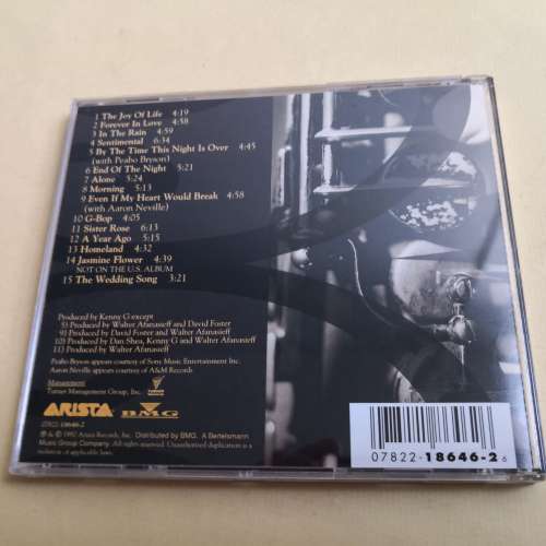 Kenny G BREATHLESS 24k金碟