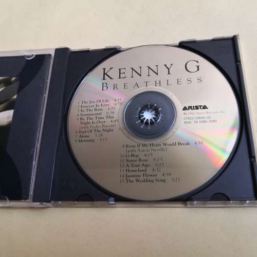 Kenny G BREATHLESS 24k金碟
