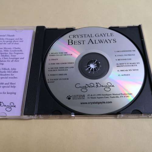 Crystal Gayle Best Always 美版