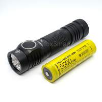 NITECORE E4K强光4400流明小手電 附原廠USB-C鋰充電池