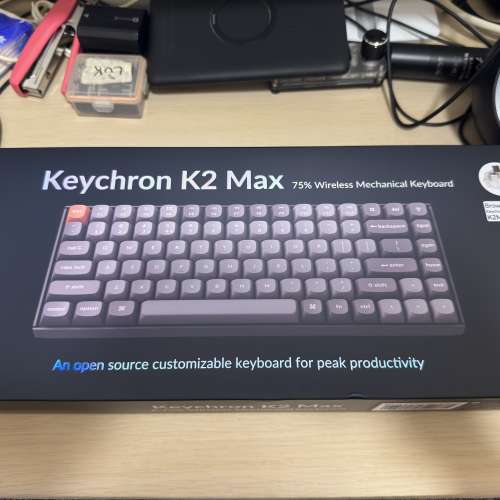 Keychron K2 Max 茶軸 75%鍵盤
