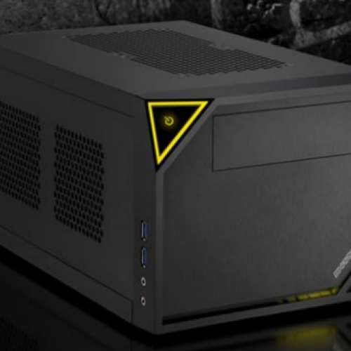 sharkoon 小悍將 shark zone c10 mini-itx itx 機箱 　＆　gelid solutions slim h...