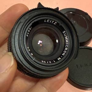 Leica Leitz M 35mm f2 summicron 7 elements Germany vision