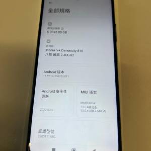 Redmi Note 11S 5G 6GB 128rom 95% 新