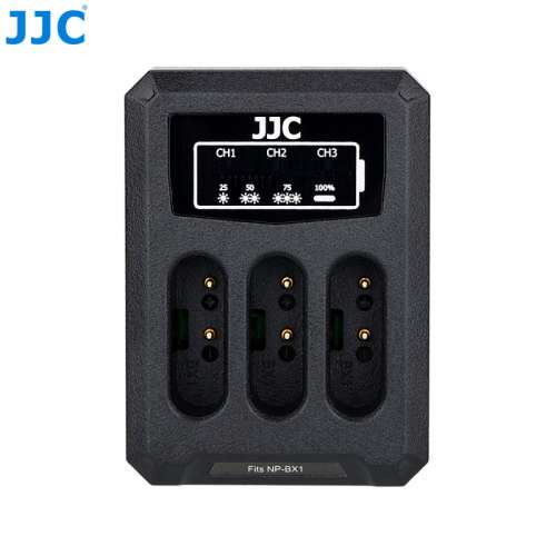JJC USB Multi Battery Charger For Sony NP-BX1 三充充電機