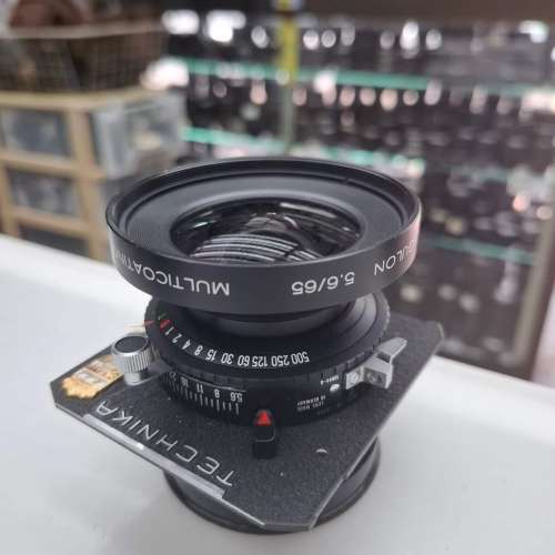 LINHOF SCHNEIDER SUPER-ANGULON 65MM F5.6  LINHOF SCHNEIDER TELE-ARTON 250MM F5.6