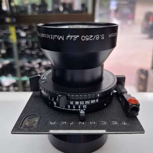 LINHOF SCHNEIDER SUPER-ANGULON 65MM F5.6  LINHOF SCHNEIDER TELE-ARTON 250MM F5.6