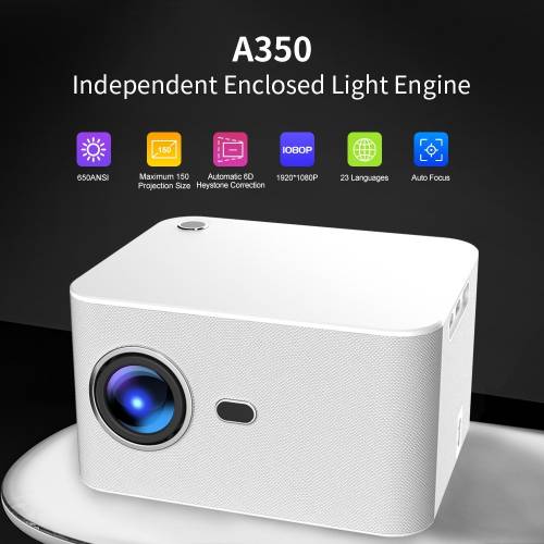 （現貨）Android 投影機｜A350｜FHD｜1080P｜350ANSI｜可睇Disney+,netflix…等等