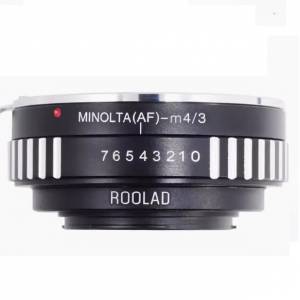 Roolad Sony Alpha A-Mount (and Minolta AF) DSLR Lens To MFT /M43 Mount