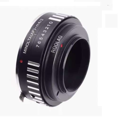 Roolad Sony Alpha A-Mount (and Minolta AF) DSLR Lens To MFT /M43 Mount