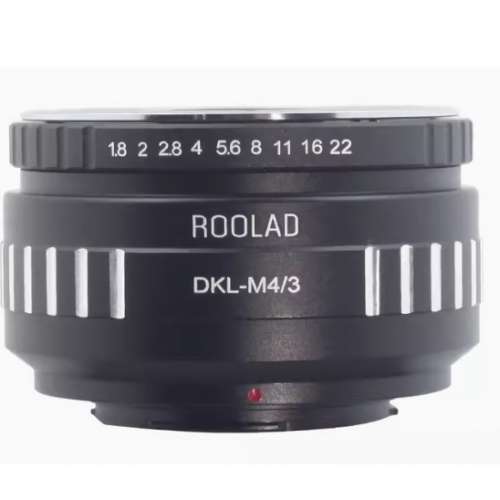 Roolad Deckel-Bayonett (Deckel Bayonet, DKL) Lens To Micro Four Thirds  (M43)