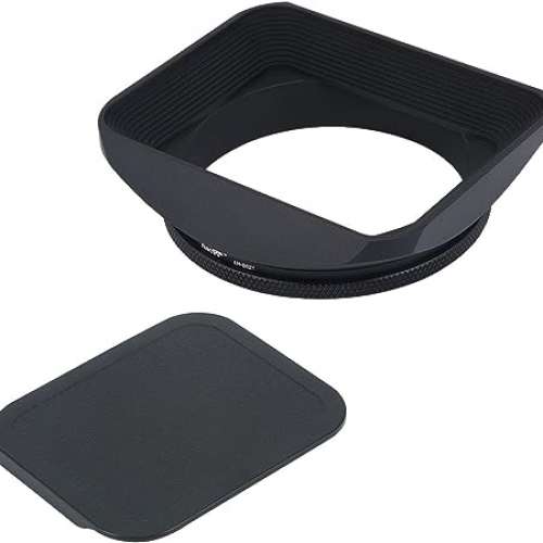 Haoge LH-B62T 62mm Square Metal Screw-in Mount Lens Hood With Cap (專用方形遮...